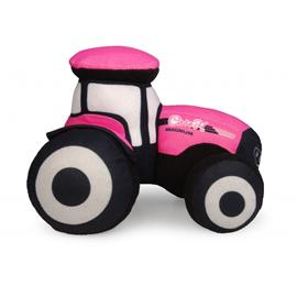 Plyšový traktor Case IH Magnum růžový 17 cm plyšový traktor