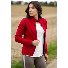 Dámská fleesová mikina Equitheme Lena, vínová - vel. M Mikina fleece Ekkia Lena, vínová, M