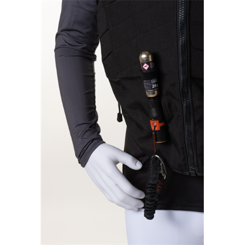 Bezpečnostní airbagová vesta Freejump X´Air Safe, 2v1, černá - vel. L Vesta airbagová X´Air Safe 2 v 1, vel. L