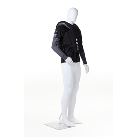Bezpečnostní airbagová vesta Freejump X´Air Safe, 2v1, černá - vel. L Vesta airbagová X´Air Safe 2 v 1, vel. L