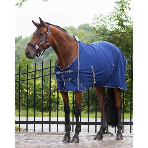 Odpocovací deka QHP Basic, modrá - 165/215 cm Deka odpocovací QHP Basic, modrá, 165 cm