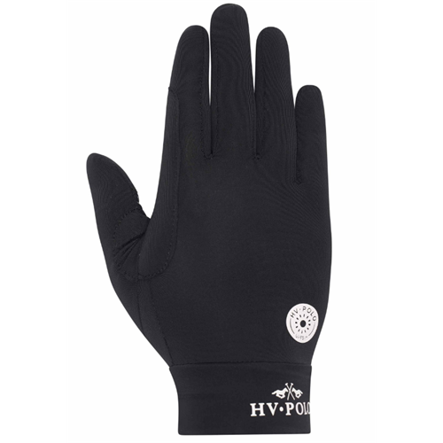 Jezdecké rukavice HV Polo Suzy, černé - vel. S/M Rukavice HV Polo Suzy, černé, S/M