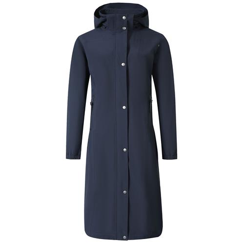 Dámský kabát Covalliero S/S 2025, modrý - vel. XXL Kabát dámský Covalliero SS 2025, modrý, vel. XXL