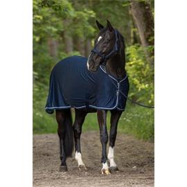 Síťovaná deka proti hmyzu na koně Covalliero S/S 2025, tmavě modrá - ve. 145/195 Síťová deka Covalliero SS 2025, tm. modrá, 145 cm
