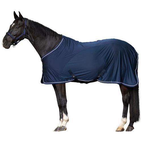 Síťovaná deka proti hmyzu na koně Covalliero S/S 2025, tmavě modrá - ve. 145/195 Síťová deka Covalliero SS 2025, tm. modrá, 145 cm