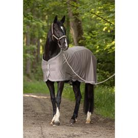 Síťovaná deka proti hmyzu na koně Covalliero S/S 2025, krémová - vel. 125/175 Síťová deka Covalliero SS 2025, beige, 125 cm