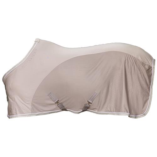 Síťovaná deka proti hmyzu na koně Covalliero S/S 2025, krémová - vel. 135/185 Síťová deka Covalliero SS 2025, beige, 135 cm