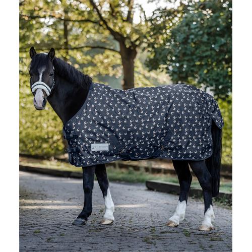 Nepromokavá deka s fleecem Waldhausen Lucky, modrá - vel. 115/165 cm Deka Waldhausen Lucky s fleecem, modrá, vel. 115/165 cm