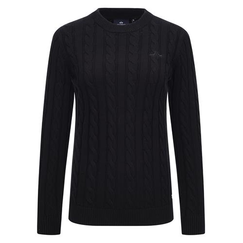 Dámský svetr HV Polo Tally SS 2025, černý - vel. XL Svetr HV Polo Tally SS 25, černý, vel. XL