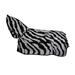 Síťovaná deka proti hmyzu Bucas Buzz-Off S/S 2025, zebra - vel. 145 cm Síťová deka s krkem Bucas Buzz-Off SS 25, zebra, vel. 145