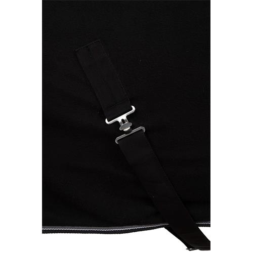 Odpocovací deka Horze Kiel, černá - 135/185 cm Deka fleecová Horze Kiel, černá, 135 cm