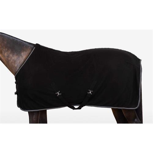 Odpocovací deka Horze Kiel, černá - 135/185 cm Deka fleecová Horze Kiel, černá, 135 cm