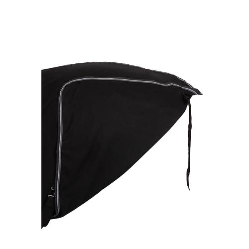 Odpocovací deka Horze Kiel, černá - 135/185 cm Deka fleecová Horze Kiel, černá, 135 cm