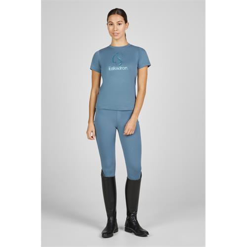 Dámské triko Eskadron Classic Sports 2025, světle modré - vel. XL Triko dámské Eskadron Classic Sports S/S 25, sv. modré, vel. XL