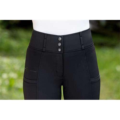 Dámské rajtky Covalliero HighWaist, černé - vel. 44 Rajtky dámské Covalliero HighWaist, černé, vel. 44