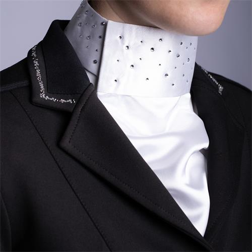 Plastron Harrys Horse Crystal s bílými kamínky Plastron Harrys Horse Crystal s bílými kamínky