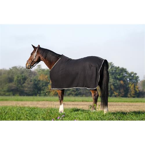Odpocovací deka Riding World, černá - vel. 145/190 cm Odpocovací deka RW, černá 145/190 cm