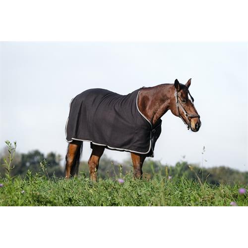 Odpocovací deka Riding World, černá - vel. 145/190 cm Odpocovací deka RW, černá 145/190 cm