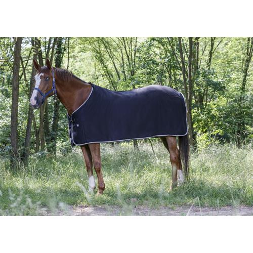 Odpocovací deka Riding World, černá - vel. 145/190 cm Odpocovací deka RW, černá 145/190 cm