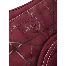 Podsedlová dečka LeMieux Anti Slip, vínová, VS Podsedlová dečka LeMieux Anti Slip, vínová, VS