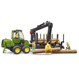 Lesní vyvážecí souprava John Deere 1210E - Bruder 02133 Lesní vyvážecí souprava John Deere 1210E - Bruder 02133