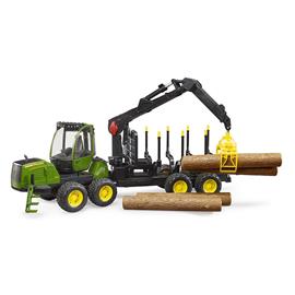Lesní vyvážecí souprava John Deere 1210E - Bruder 02133 Lesní vyvážecí souprava John Deere 1210E - Bruder 02133