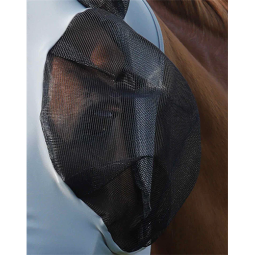 Elastická maska na uši Premier Equine, modrá/šedá - vel. Full Maska elastická Premier, modrá, vel. Full