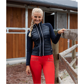 Dámská bunda Horze Robyn, modrá - vel. 40 Bunda dámská Horze Robyn, modrá, vel. 40