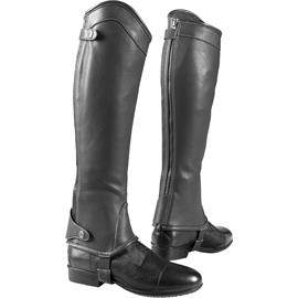 Kožené minichapsy Equi-Theme Elite, černé - standard, vel. XL Minichaps kož. Equith. Elite, černé stand., vel.XL