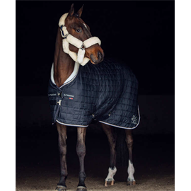 Stájová deka B Vertigo Theo 150g, modrá - vel. 125 cm Deka stájová B Vertigo Theo, 150 gr, modrá, 125cm