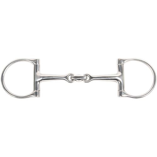 Nerezové udidlo déčko, 2xlomené - 13,5 cm Udidlo déčko, 2xlomené, 13,5 cm