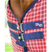 Vaflová deka Premier Equine 3D - červeno-bílá, vel. 125 cm Deka vaflová Premier, červeno-bílá, vel. 125 cm