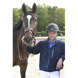 Pánská nepromokavá bunda Equitheme Canter, modrá - pánská, vel. XL Bunda pánská EKKIA Canter, modrá, vel. XL
