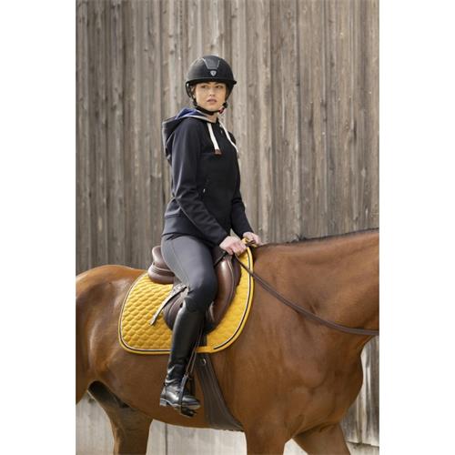 Dámská jezdecká mikina Equitheme  Phoebe, černá - vel. S Bunda dámská Equitheme Phoebe, černá, vel. S