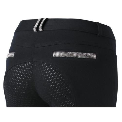 Dámské rajtky Equitheme Glam, černé - vel. 40 Rajtky dámské Equith. Glam, černé, 40