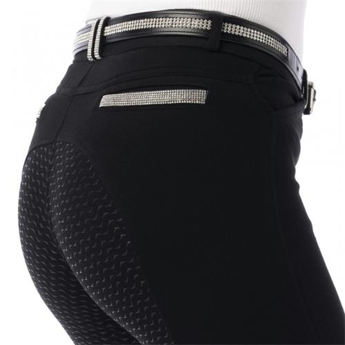 Dámské rajtky Equitheme Glam, černé - vel. 42 Rajtky dámské Equith. Glam, černé, 42