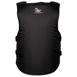 Dětská jezdecká bezpečnostní vesta Harrys Horse Slim Fit, černá - dětská, vel. S Vesta bezp. HH Slim Fit dětská, vel. S