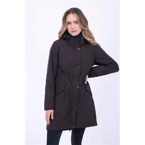 Dámský kabát HV Polo Novia, mokka - vel. M Bunda dámská HV Polo Novia, mocca, M