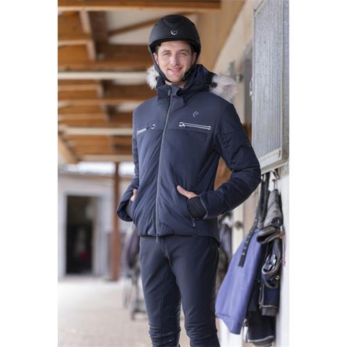 Pánská zimní bunda Equitheme Pro Series Allur, tmavě modrá - vel. M Bunda pánská EKKIA Pro Series Allur, modrá, M
