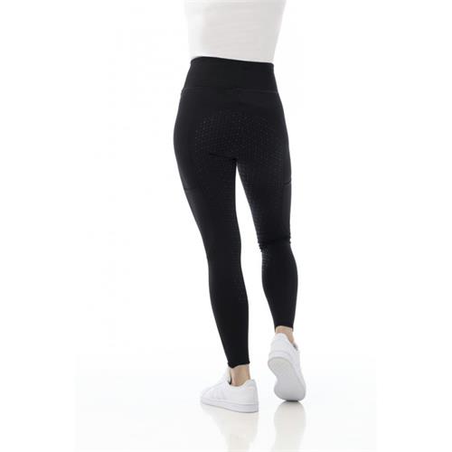 Dětské jezdecké leginy Equitheme Lyly, černé - 8 let Leginy dětské Equitheme Lyly, černé, 8 let