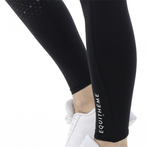 Dětské jezdecké leginy Equitheme Lyly, černé - 8 let Leginy dětské Equitheme Lyly, černé, 8 let