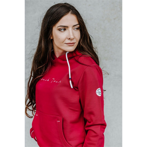 Dámská mikina Equitheme Britney, červená - vel. S Mikina dětská Equitheme Britney, červená, S