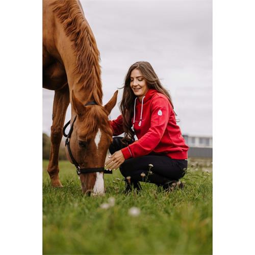 Dámská mikina Equitheme Britney, červená - vel. S Mikina dětská Equitheme Britney, červená, S