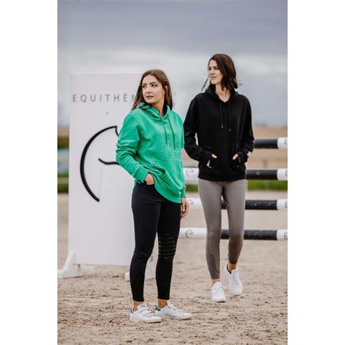Jezdecká mikina Equitheme Camille, černá - vel. S Mikina UNI Equitheme Camille, černá, S