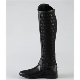Kožené minichapsy Premier Equine Actio, černé - vel. S Minichapsy kožené Premier Actio, černé, S