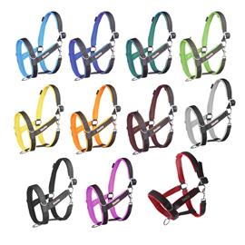 Stájová ohlávka MANMAT, směs barev