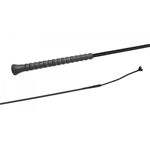 Drezurní nylonový bič Fleck - černý/ barevný -120 cm Bič drezurní FLECK, nylon, gumová rukojeť, 120 cm