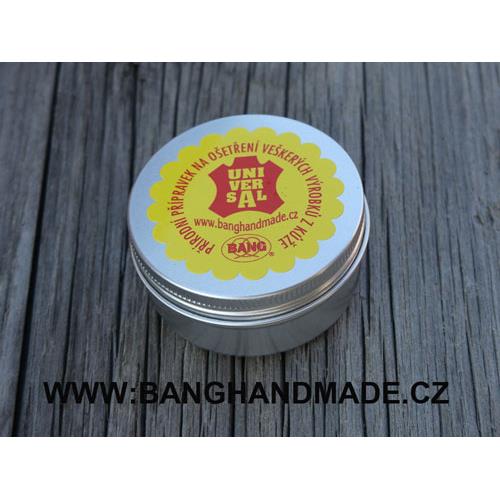 Balzám na kůži BANG se včelím voskem + houbička - 40gr, MINI Balzám BANG s včelím voskem MINI, 40 g