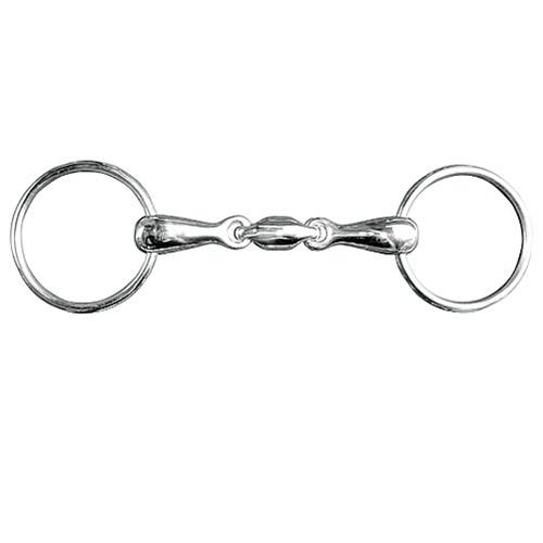 Udidlo stihlo, nerez, silnější, 2 x lomené - 13,5 cm Udidlo stihlo, 2 x lomené, silnější, vel. 13,5 cm