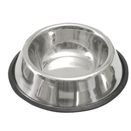 Miska  nerezová s gumovou hranou - 450 ml Miska  nerezová s gumovou hranou, 450 ml